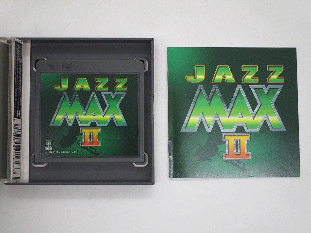 【MD】ジャズJAZZ MAX II ミニディスク マイルス・デイビス/ハービー・ハンコック/ビリー・ホリデイ オムニバス Mini Disc SRYS1165_画像3
