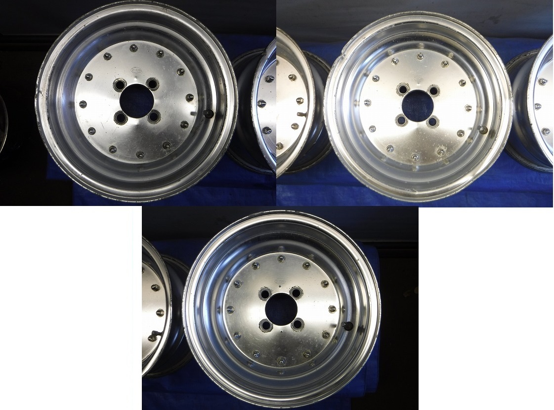 ◆◆SSR MK-1 13x7.5+11 13x8+4 PCD100 ジャンク ホイール3本_画像2