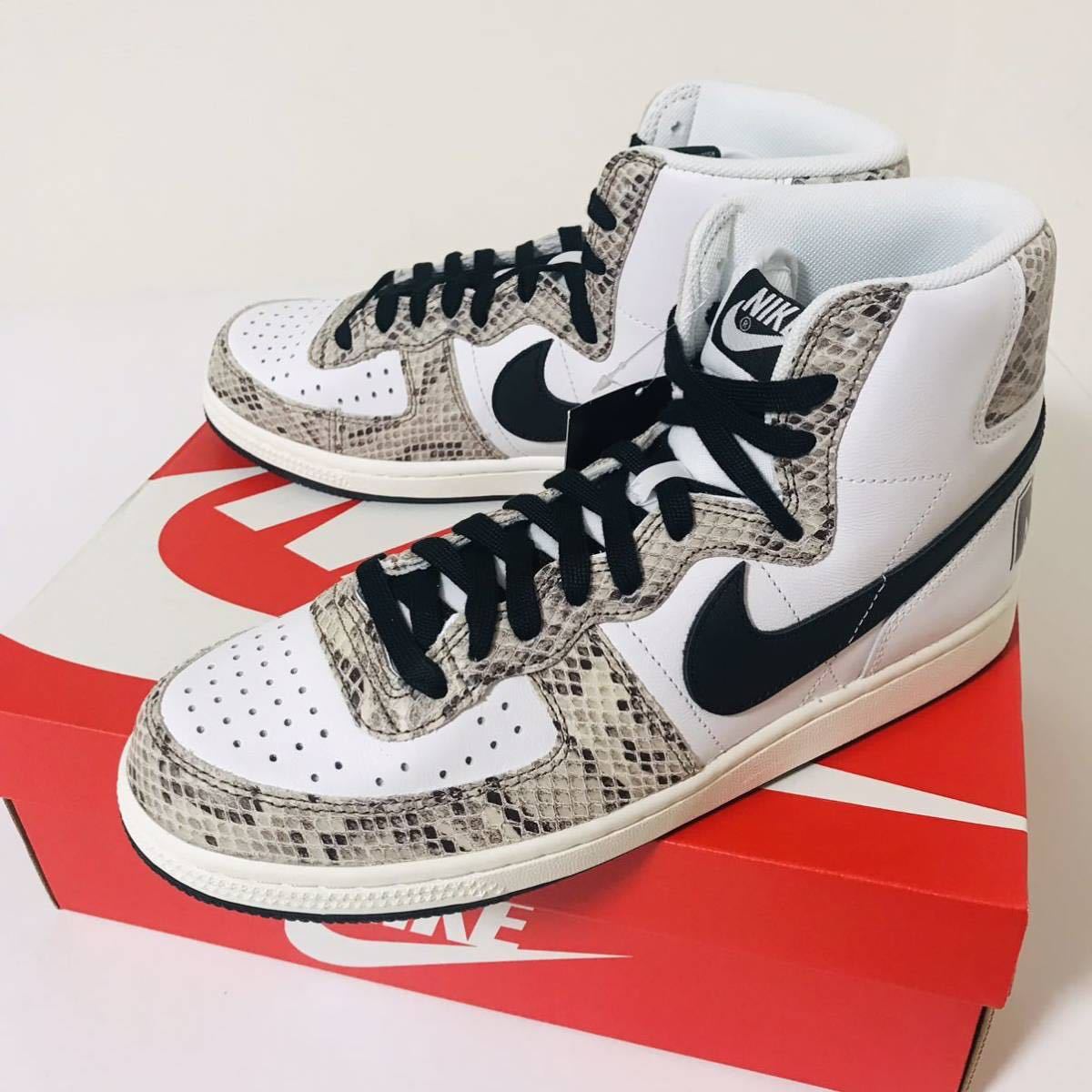 ★売切★NIKE TERMINATOR HI Cocoa Snake(ココアスネーク)US9(27cm)新品国内正規品★jordandunkビックナイキターミネーター白蛇_画像7