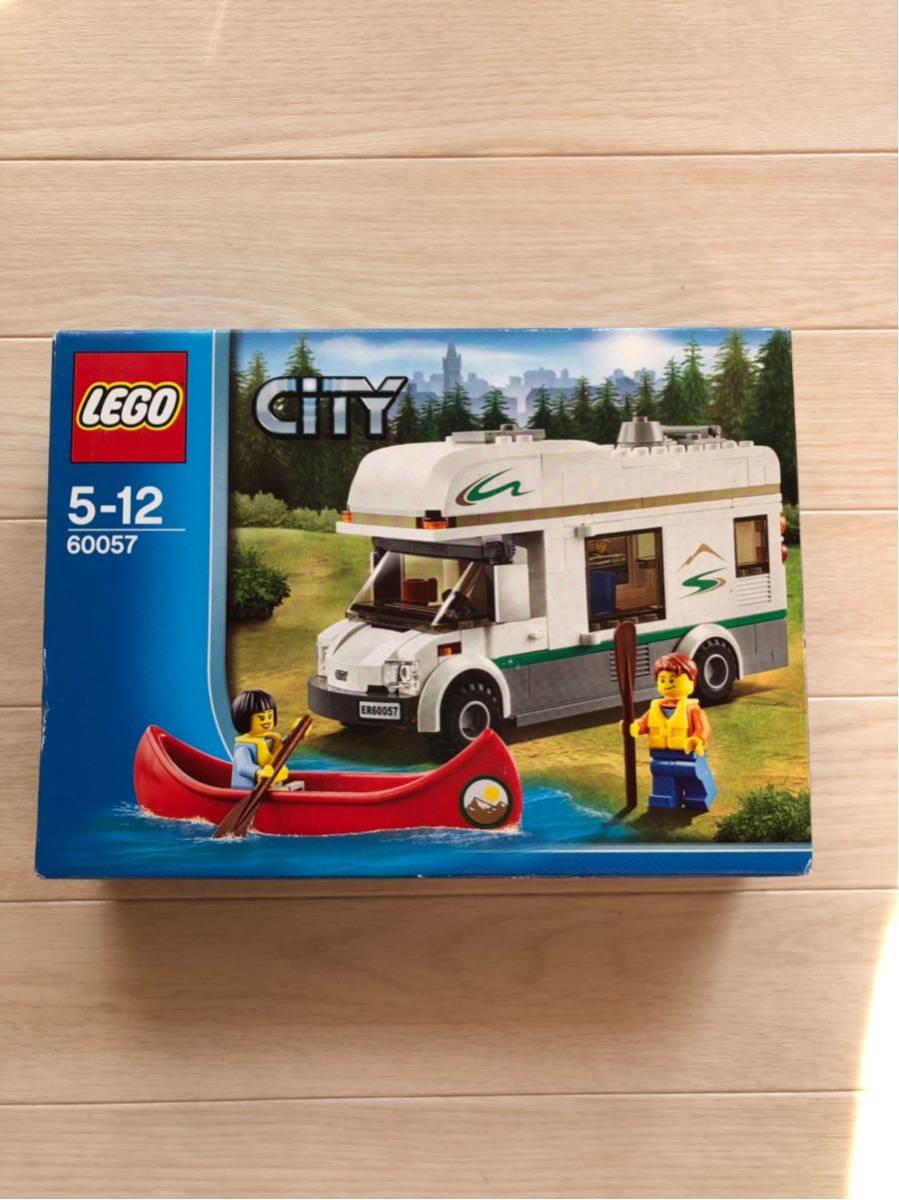 新品未開封LEGO 60057 レゴ キャンピングカー カヌー_画像1