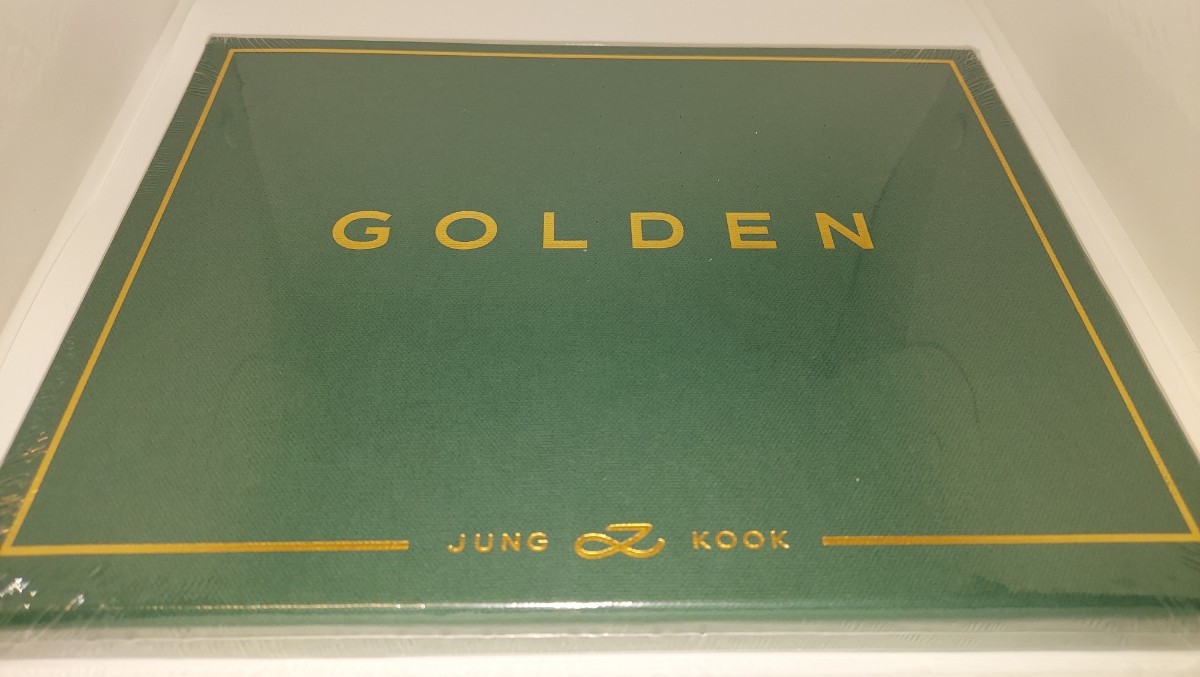 新品未開封 BTS JUNGKOOK ジョングク GOLDEN CD SHINE ver. トレカ ステッカー ポスター フォトブック_画像1