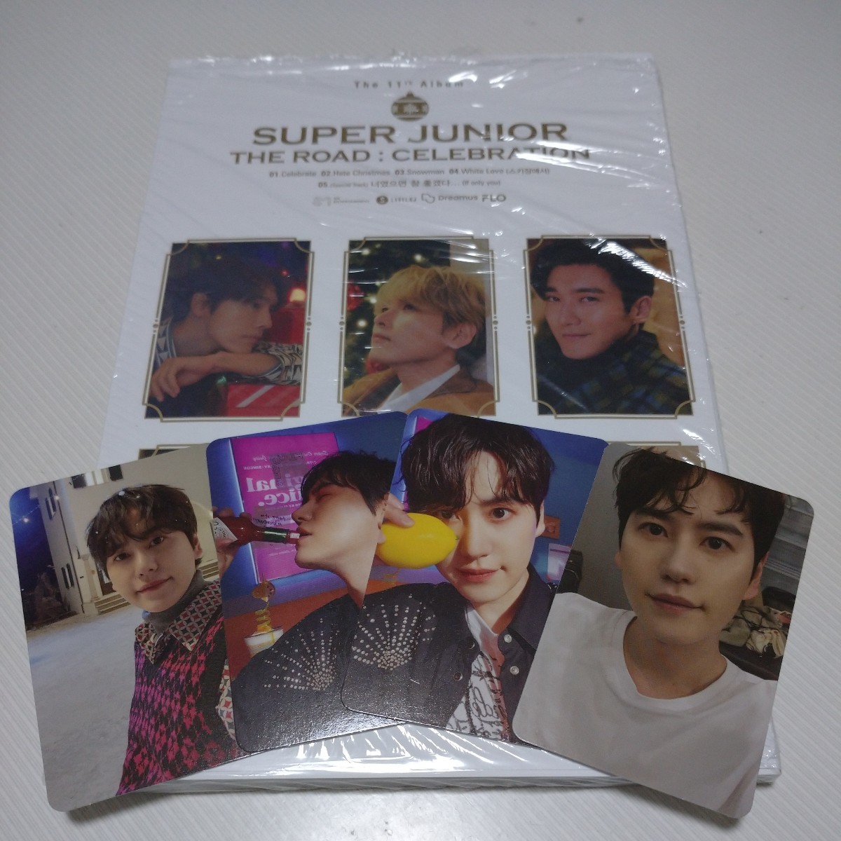 SUPER JUNIOR キュヒョン トレカ The Road 2022 Winter SMTOWN SMCU PALACE Membership 韓国 アルバム CD_画像1