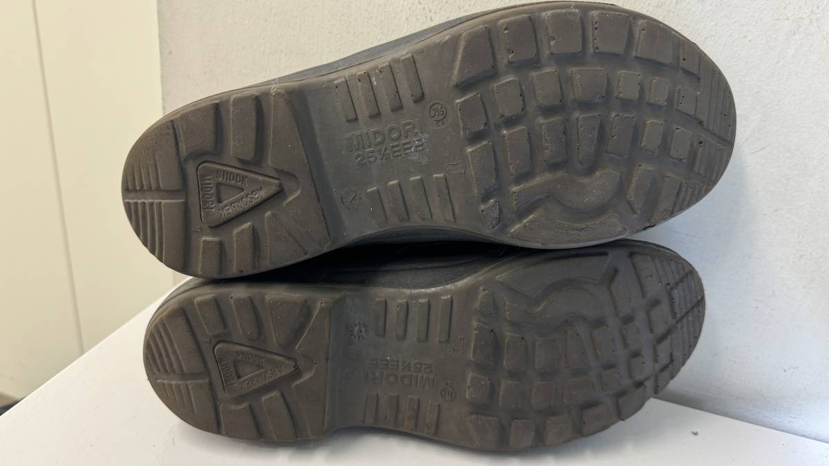 【S-4】ミドリ安全　安全靴(作業靴) 25.5cm_画像9