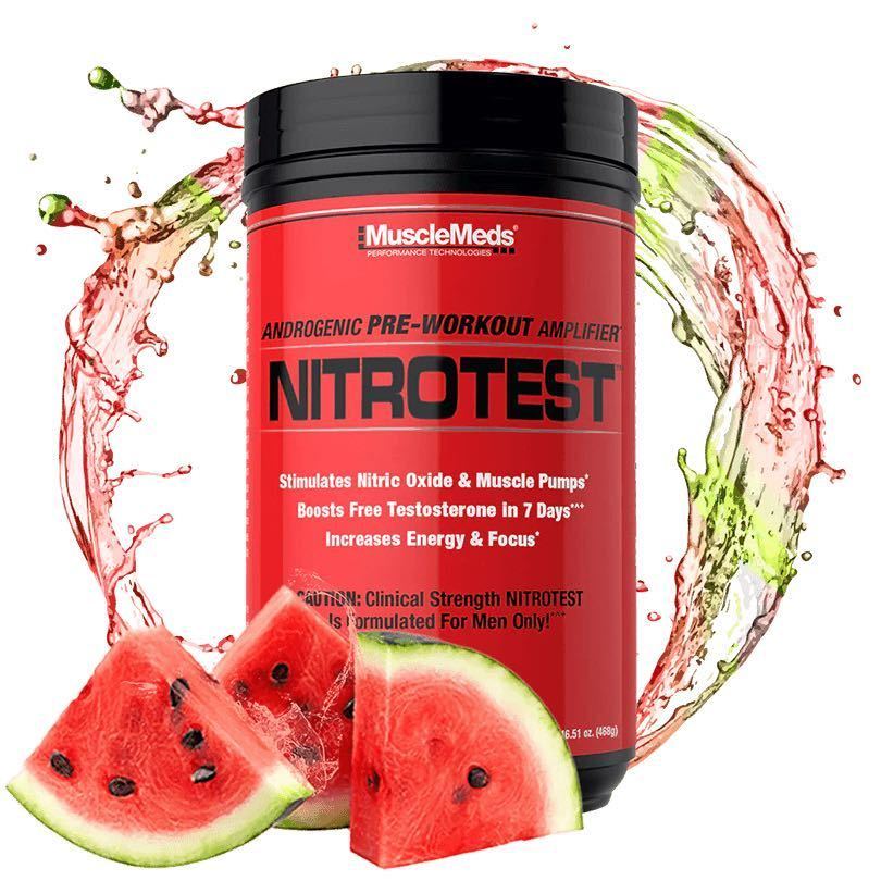 * limitation arrival * domestic not yet sale * strongest NO booster!!Muscle meds company NITRO TEST30 batch water melon taste super ... series pre Work out *