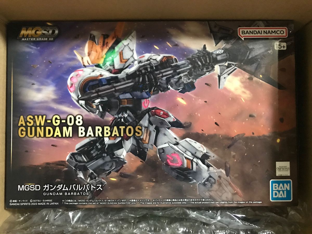 新品★ガンプラ MGSD ガンダムバルバトス 鉄血のオルフェンズ★検)MG RG HG METAL ROBOT魂 ルプスレクス