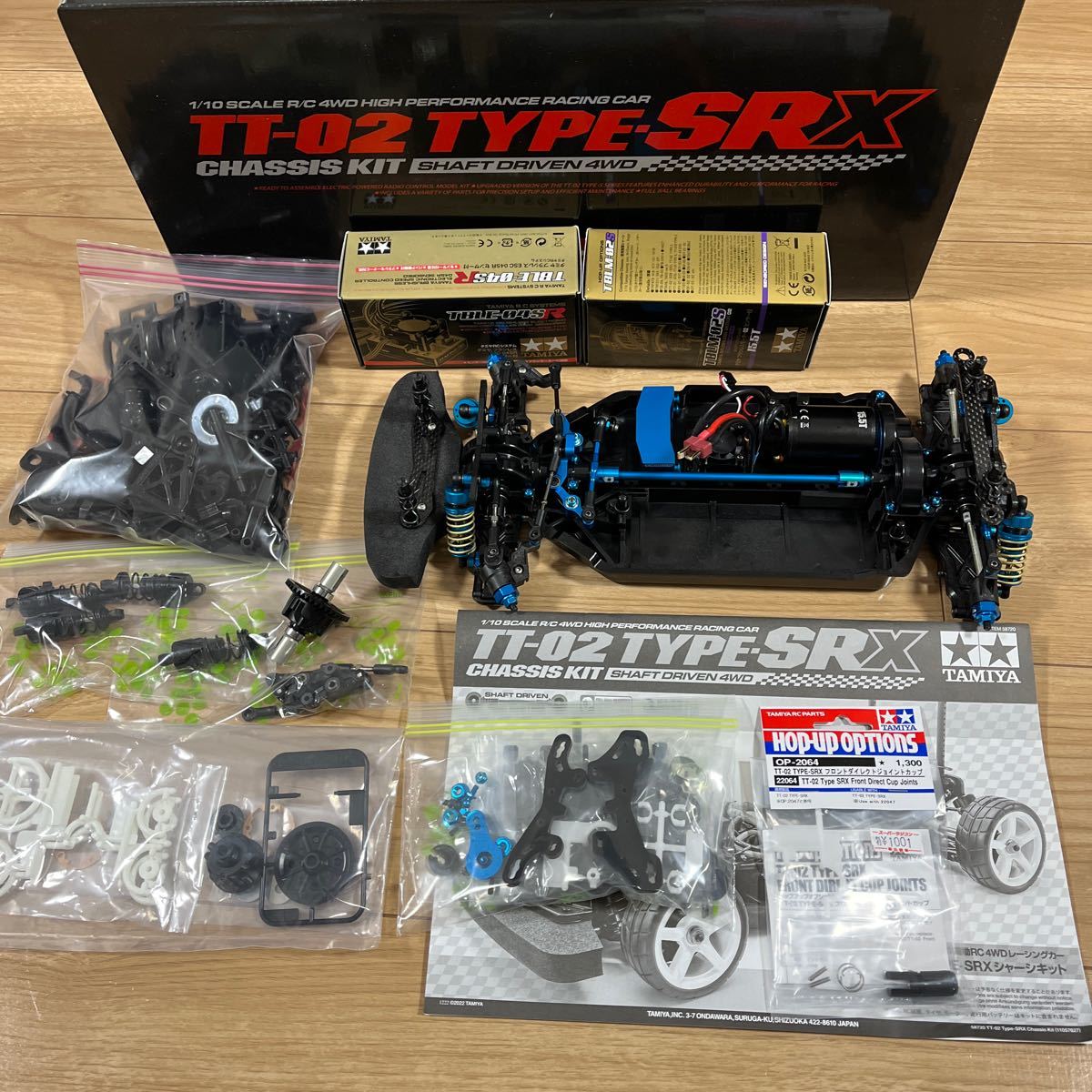タミヤ TT 02 TYPE SRX タミチャレ仕様 美品 タミヤ TT 02 TYPE SRX タミチャレ仕様 美品