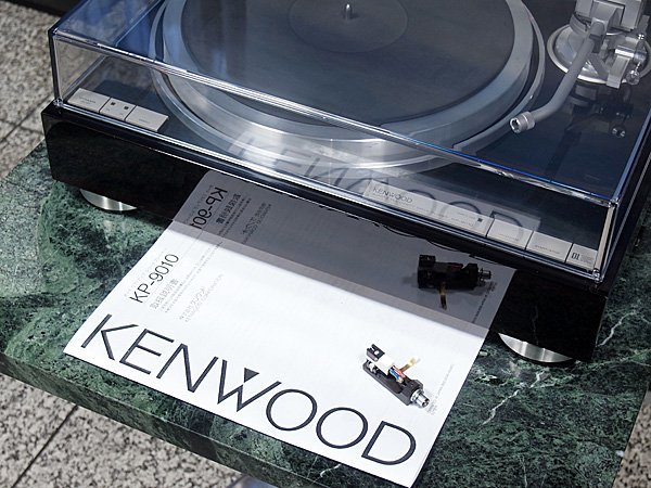 KENWOOD KP-9010 ♪滑らかな回転が静寂を生む♪ ケンウッド レコードプレーヤー【ortofon VNL II 付属・ケア済／美品】_画像10