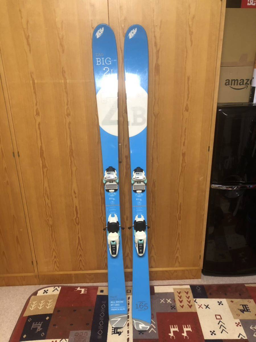 スキー板　ZAGスキー　BIG2L 165cm_画像1