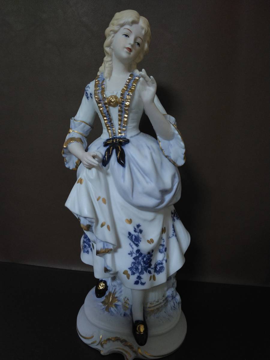 KPM 陶器人形 フィギュリン　貴婦人　ベルリン王立磁器製陶　オブジェ　飾り