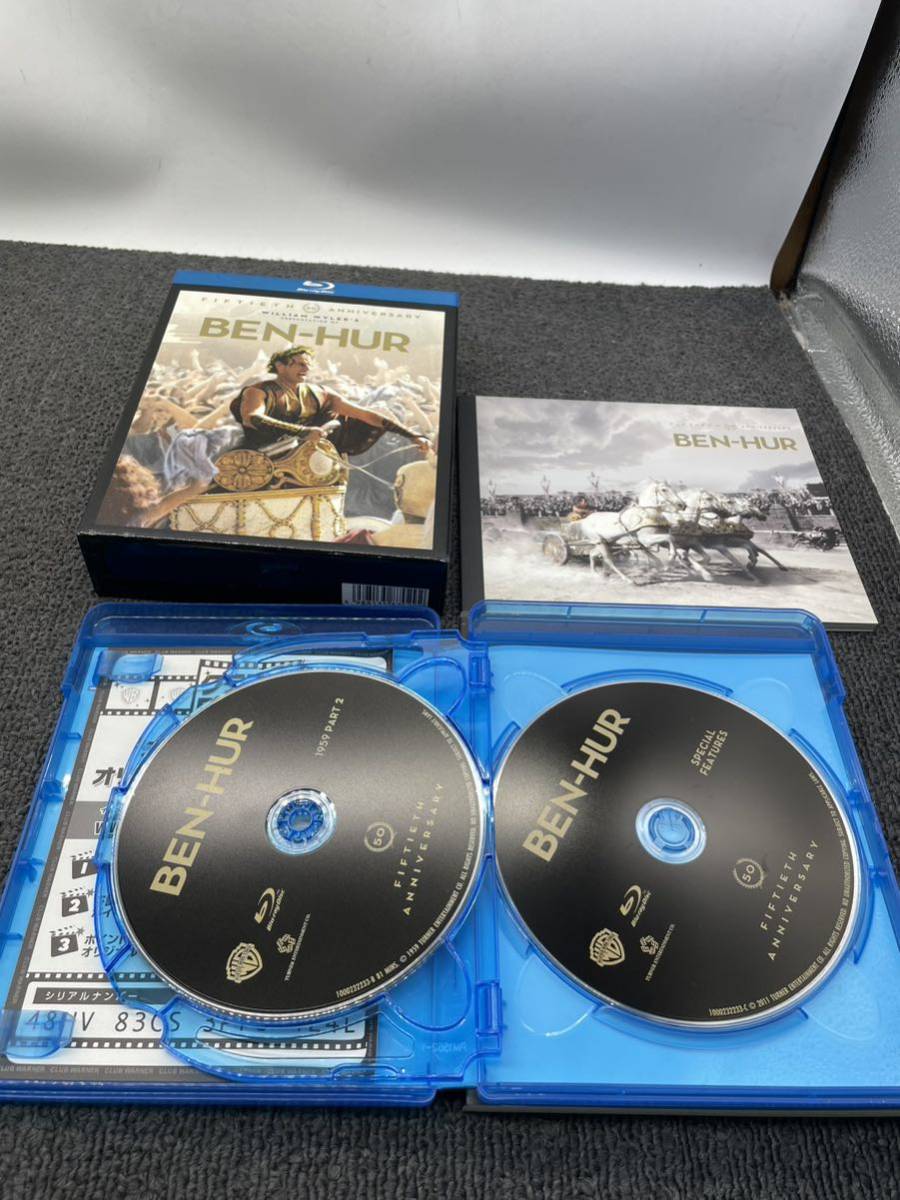 ベン・ハー Blu-ray 3枚組 製作50周年記念リマスター版 チャールトン・ヘストン スティーブン・ボイド ジャック・ホーキンス u00823_画像4