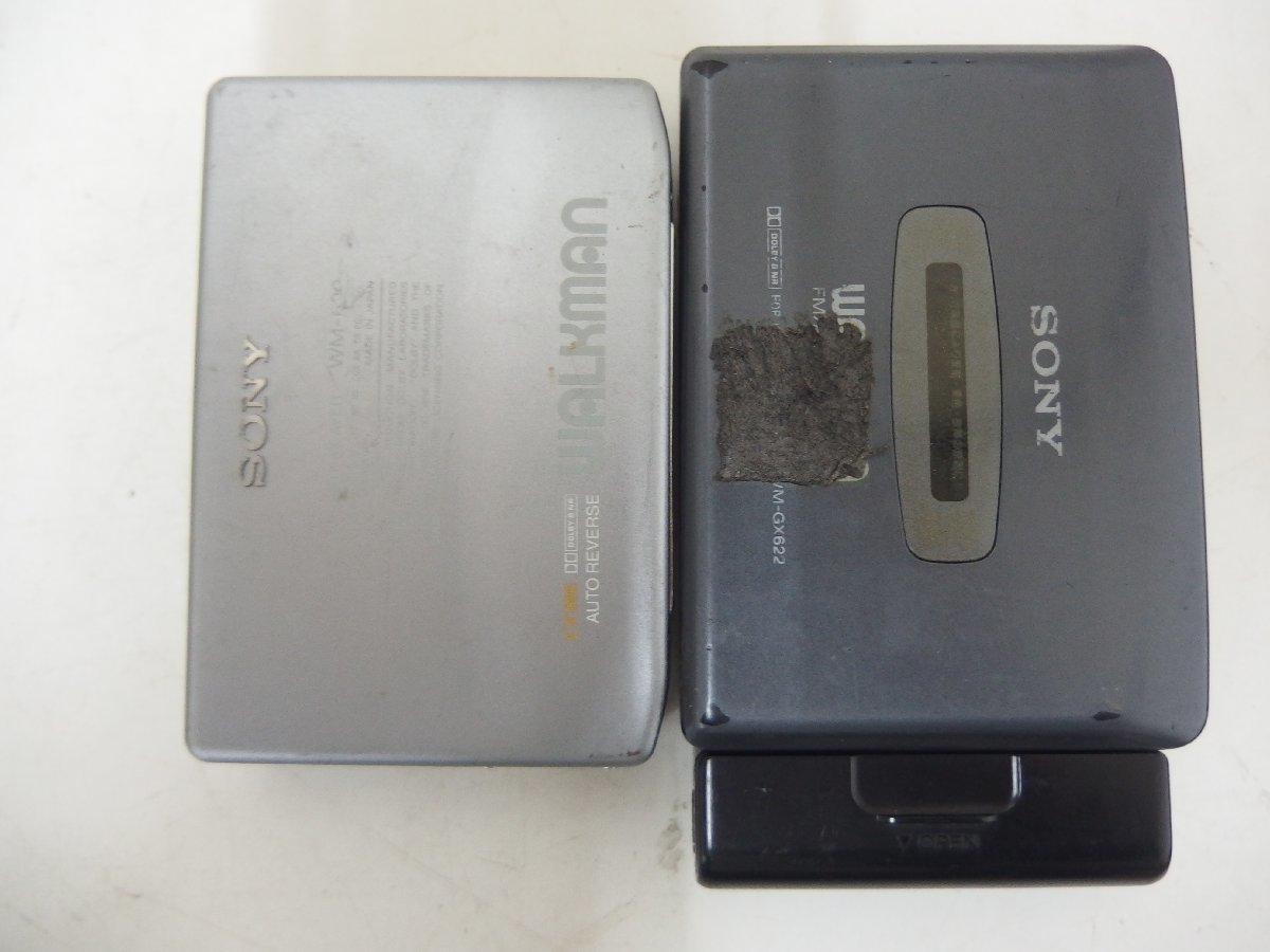 6■/Zク3675　SONY WALKMAN 6台セット WM-170 WM-600 WM-EX66 EX-GX622 WM-FX707 WM-FX909 動作未確認_画像6