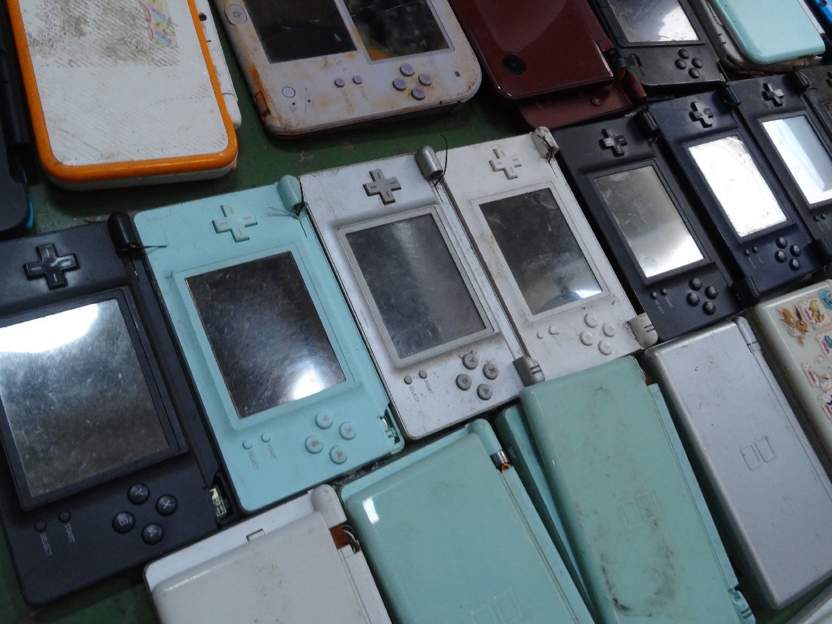 12■/Zこ7154　Nintendo ジャンク ゲーム 大量 まとめ 破損 部品欠損 等 部品取り/保証無/ DS、DSlite、3DSLL、2DS、2DSLL、new3DS等_画像3