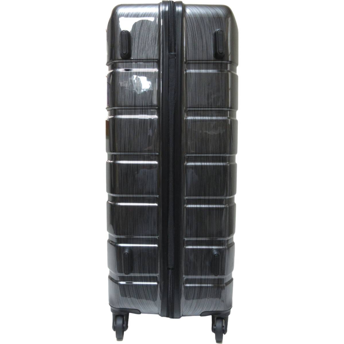 【訳アリ】【未使用】◆スーツケース 96L ブラック 大型 軽量◆TSA ロック キャリーケース キャリーバッグ◆J1055_画像3