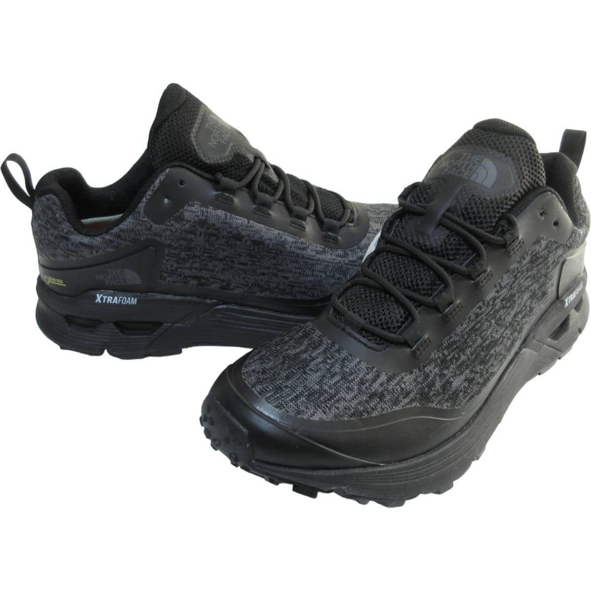 新品◆THE NORTH FACE◆防水 透湿 Shaved Hiker GORE-TEX トレッキングシューズ 27.5cm 黒◆ノースフェイス NF51931◆afa J1349_画像1