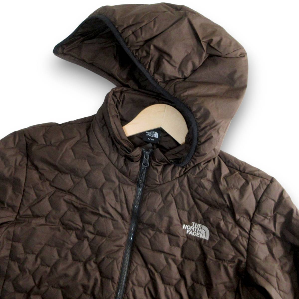 新品◆THE NORTH FACE◆撥水 防風 保温 V-MOTION AIR ジャケット XL ブラウン◆ノースフェイス アウトドア◆J588_画像6