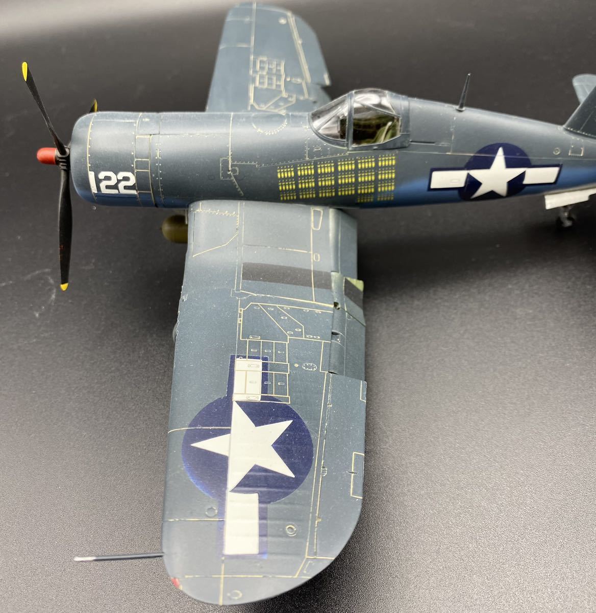 1/48 F4U-1A コルセア　塗装済　完成品_画像3