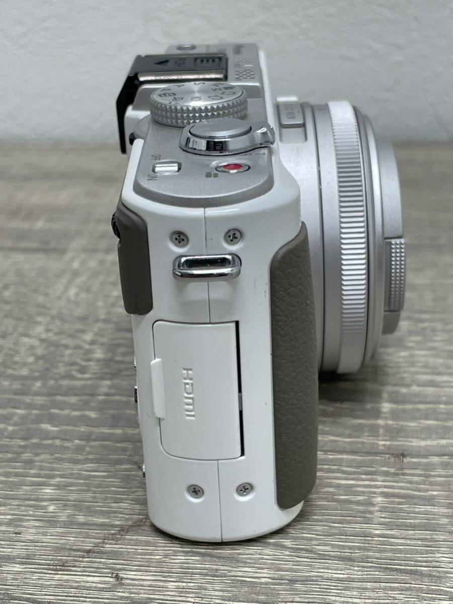 Panasonic LUMIX デジタルカメラ DMC-LX7 バッテリー付き ホワイト デジカメ パナソニック ルミックス_画像5