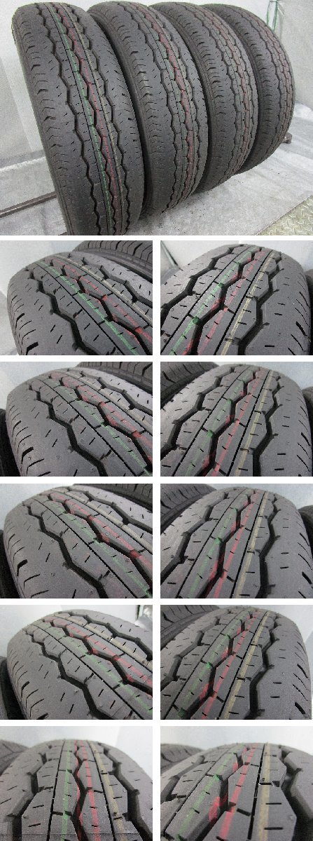 ★新車外し 20年製★ブリヂストン ECOPIA RD-613 195/80R15 107/105N 4本[M912]_画像2