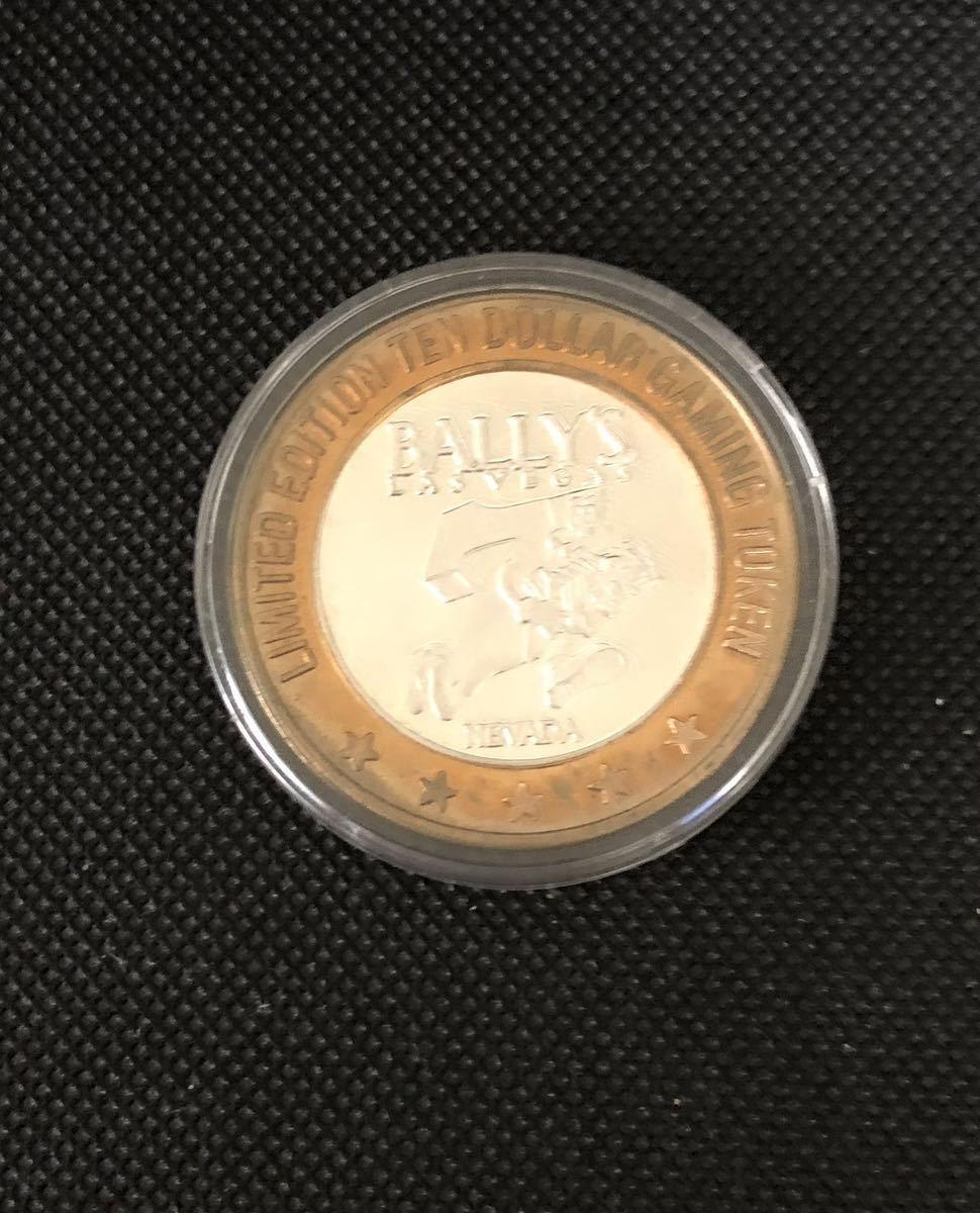 ラスベガス　リミテッドコイン　10ドル　純銀　88円スタート！　999FINESILVER 37.5g_画像1