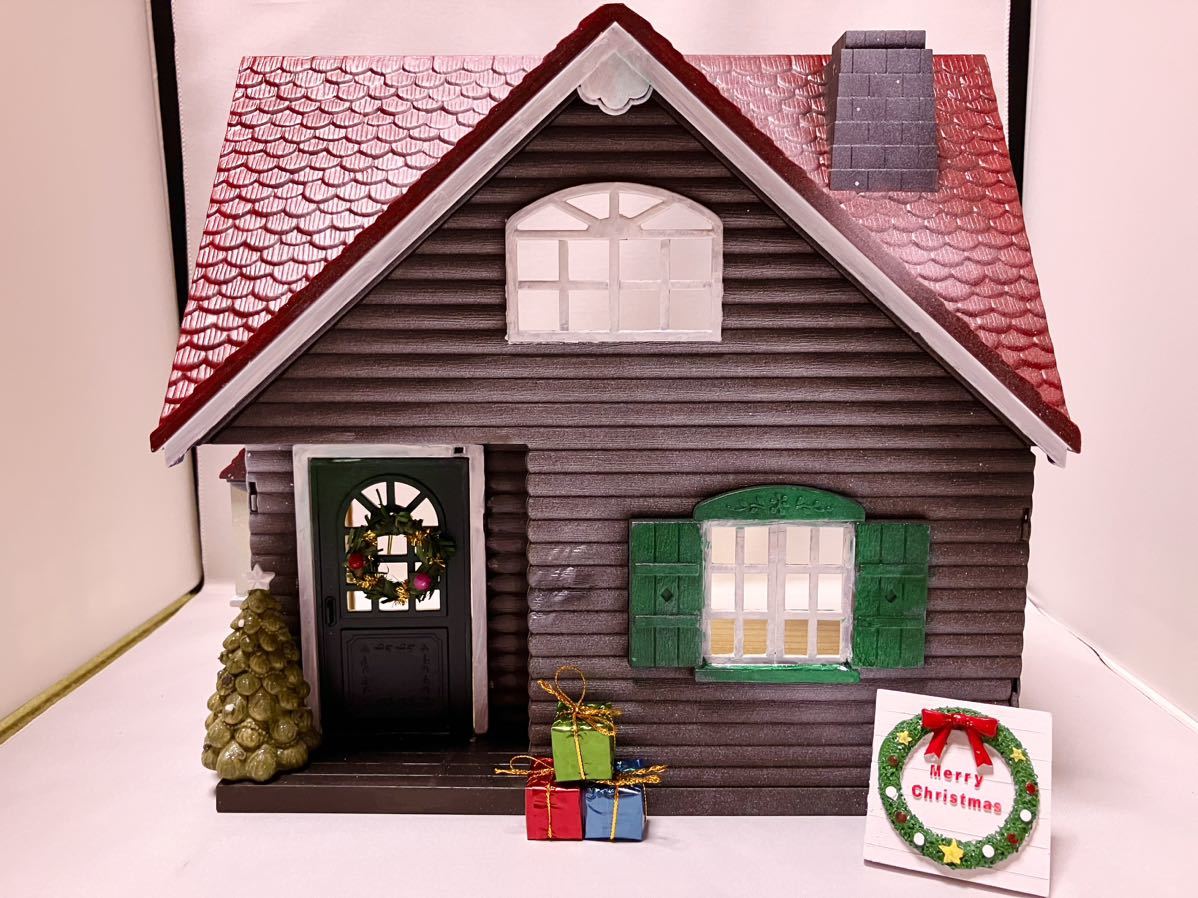 ランキングや新製品 クリスマス シルバニアファミリー 赤い屋根のお家