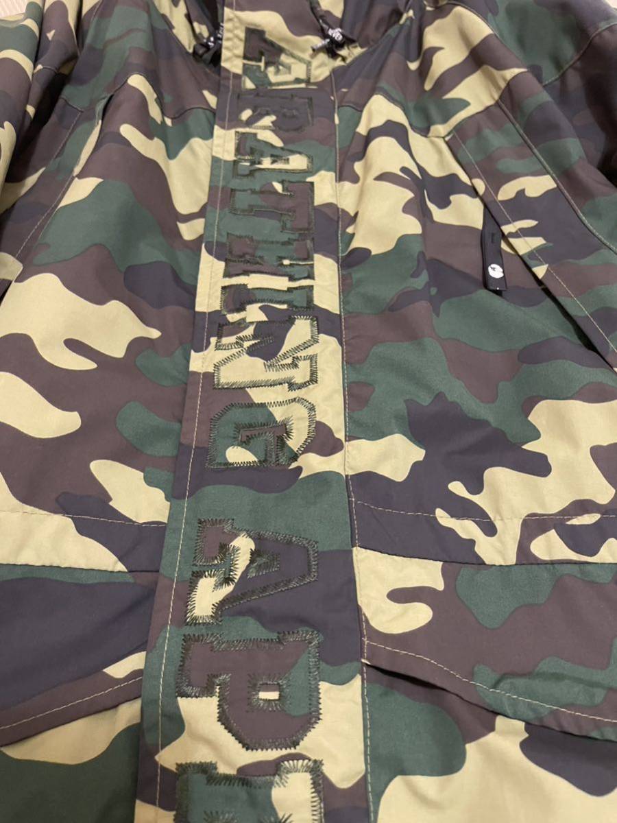 超稀少品 A BATHING APE 初期迷彩マウンテンパーカー 藤原ヒロシ M エイプ_画像3