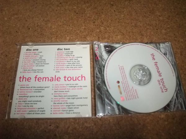 [CD][送料無料] 2枚組 THE FEMALE TOUCH　輸入盤_画像2