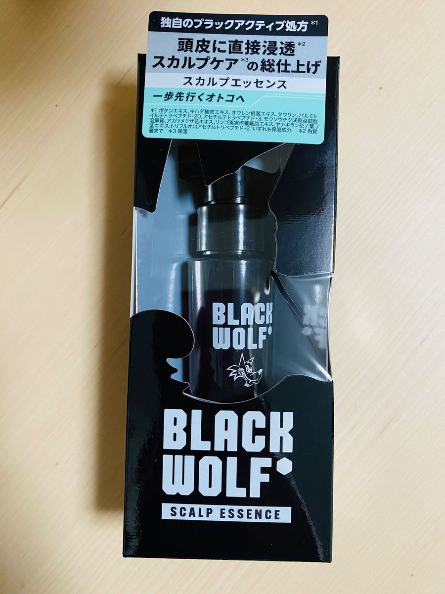 【新品】 BLACK WOLF ブラックウルフ スカルプ エッセンス 50ml 5本セット　育毛　スカルプケア　スカルプエッセンス