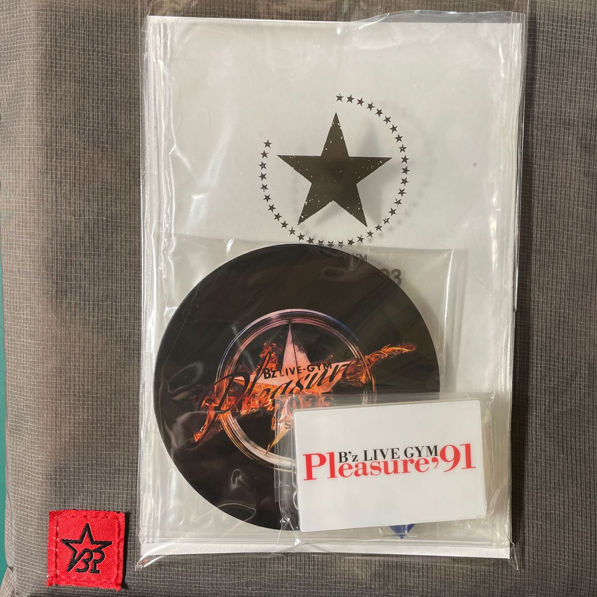 B'z LIVE-GYM Pleasure 2023-STARS-ガチャ・コースター・ミネラルウォーターパッケージセット