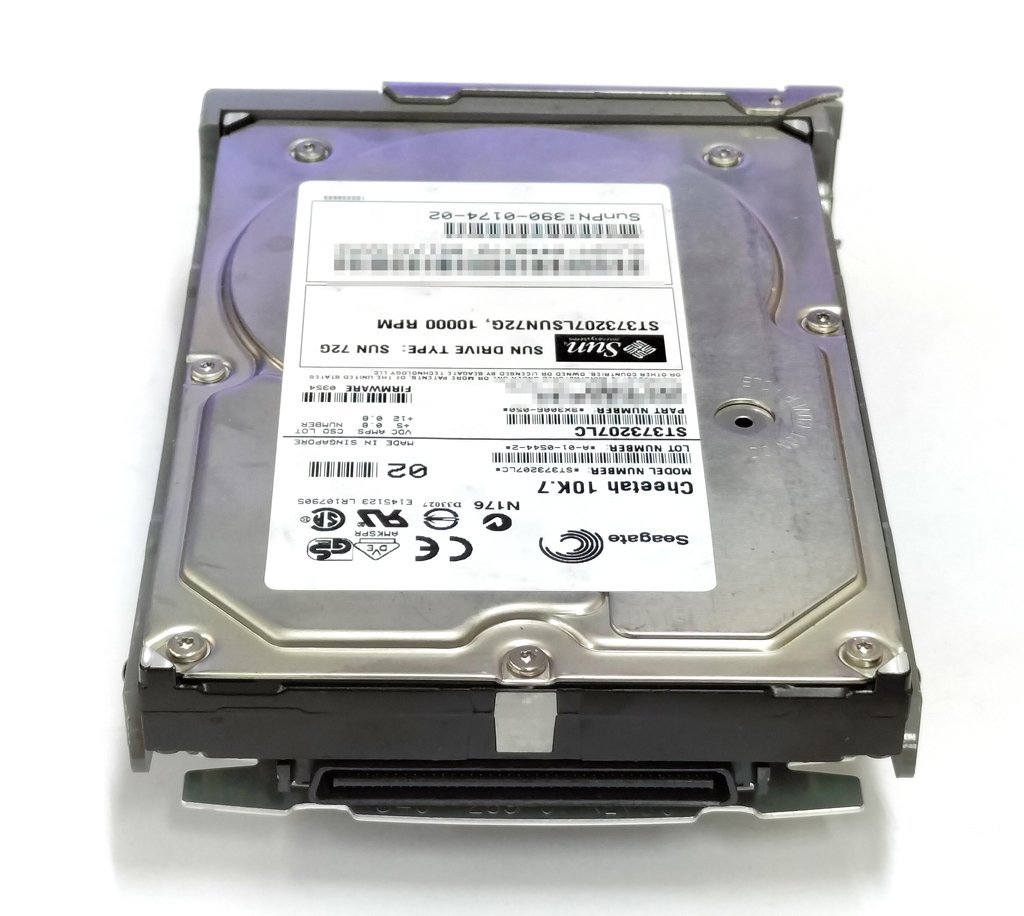 SunX5263A (540-5455) Seagate ST373207LC 73GB Ultra320 SCSI SCA 10krpm