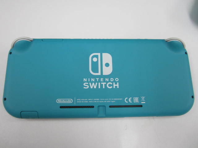 Nintendo Switch Lite　ニンテンドー スイッチライト　ターコイズ　HDH-001　本体のみ　初期化済み　現状品　※おまけ有、本体カバー_画像10