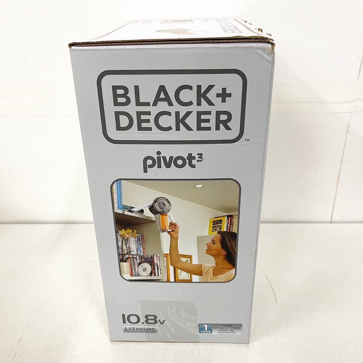 開封済/未使用 ブラックデッカー BLACK+DECKER ピボット pivot3 10.8v ハンディクリーナー 掃除機 お掃除 小型【NK4128】 _画像2