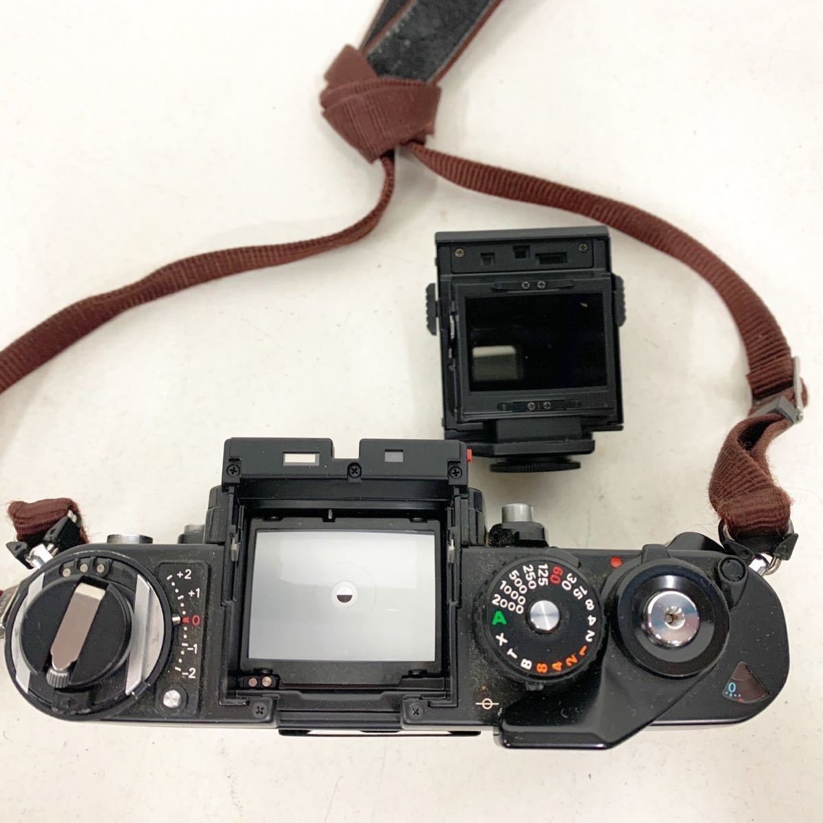 Nikon F3 フィルムカメラ MD-4 モータードライブ レンズ ZOOM NIKKOR 80-200mm F:4.5 現状【NK4340】_画像4