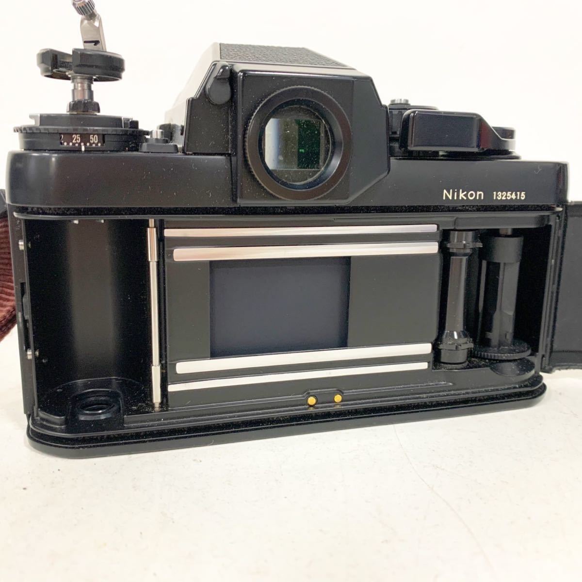 Nikon F3 フィルムカメラ MD-4 モータードライブ レンズ ZOOM NIKKOR 80-200mm F:4.5 現状【NK4340】_画像6