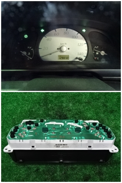 インボイス対応 スズキ ワゴンR FM-G ・MC22S H13年・スピードメーター・走行距離129,072km_画像4