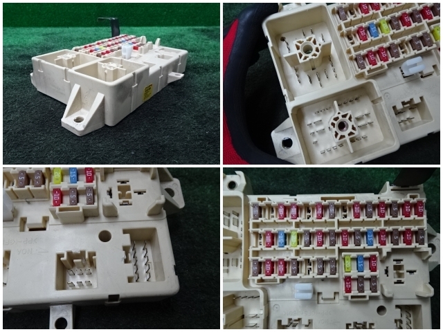 インボイス対応 ジャガー S・J01FD 2006・ヒューズボックス(1)・4R8T-14A067-AB 4R8T14A067AB リレーボックス_画像2