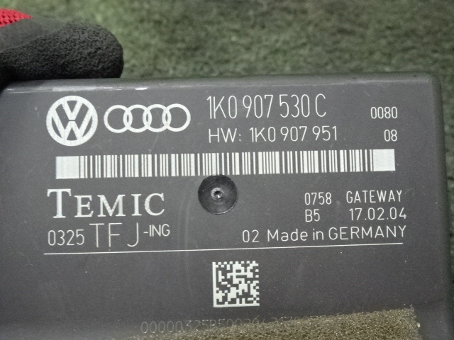  in voice соответствует Volkswagen VW Golf V GT Golf 5 1KAXW шлюз компьютер 1K0907530C
