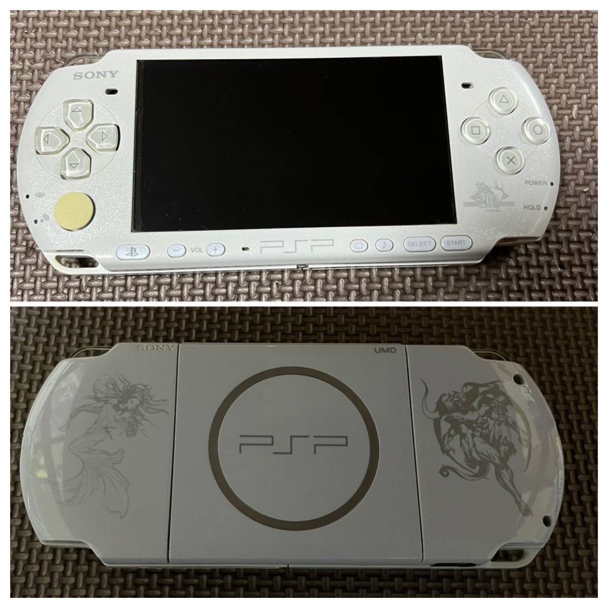 美品 完動品 SONY PS VITA 本体PCH-2000 FF14 蒼天のイシュガルド PSP 本体 DISSIDIA 20th リミテッド クライシスコア 10th アニバーサリー_画像6