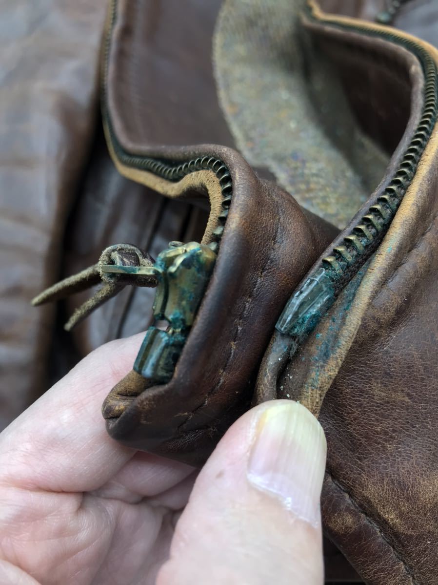 [ Scotland производства ]Aero Leathers/ обвес кожа Horse Hyde HALFBELT/ половина ремень одиночный байкерская куртка /34/ чай ①