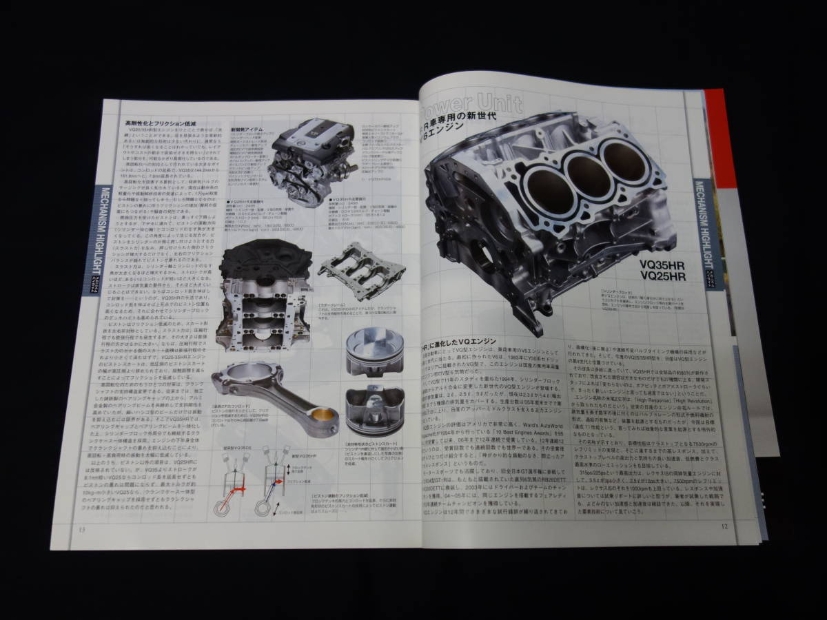 【￥800 即決】日産 スカイライン のすべて / モーターファン別冊 / No.382 / 三栄書房 / 平成19年_画像6