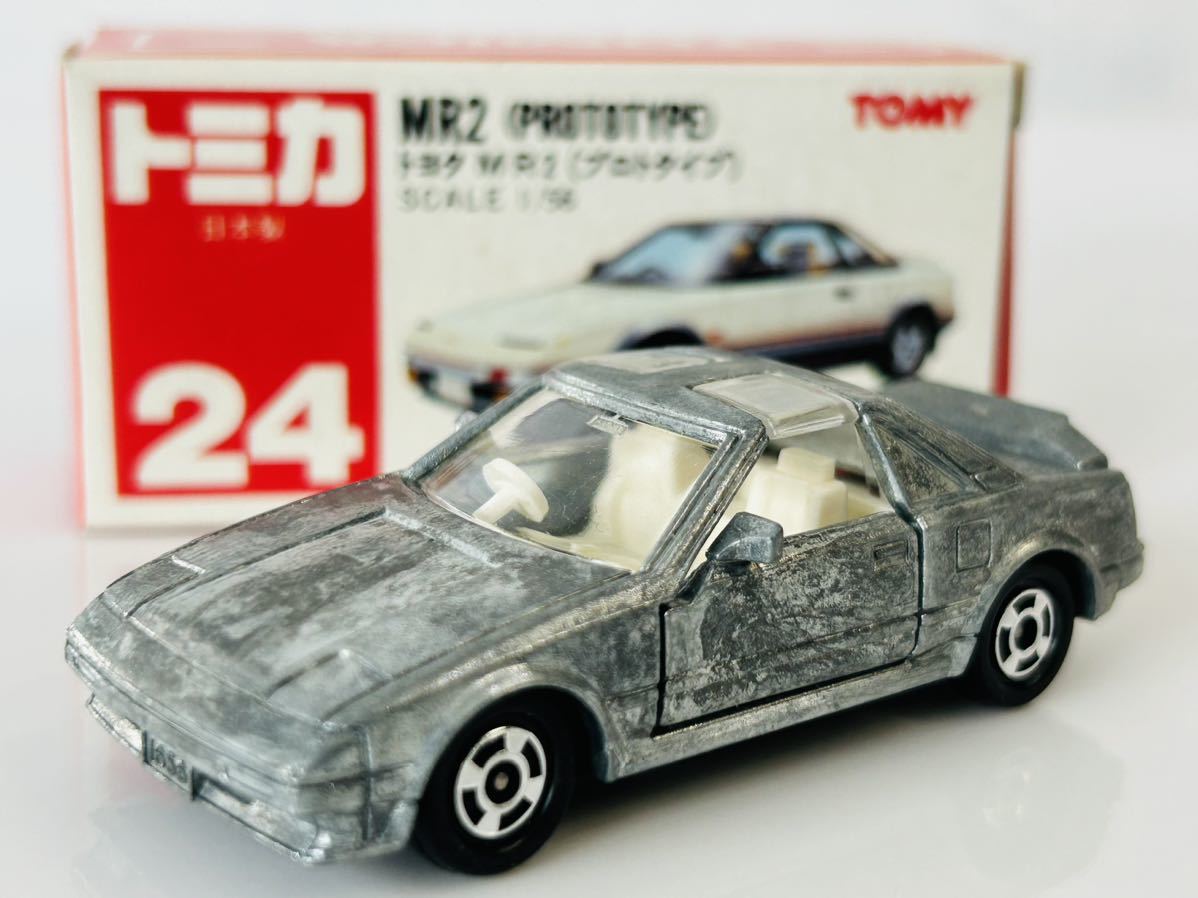 即決 トミカ トヨタ　MR2 プロトタイプ 無塗装　日本製