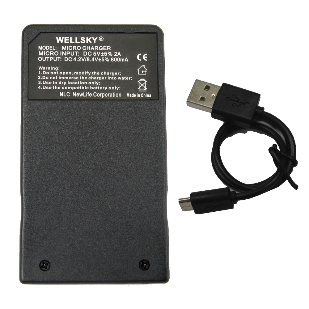 新品 SONY ソニー NP-FW50 用 USB 超軽量 急速 互換充電器 BC-VW1 / BC-TRW バッテリーチャージャー NEX-6_純正品と同じよう使用可能
