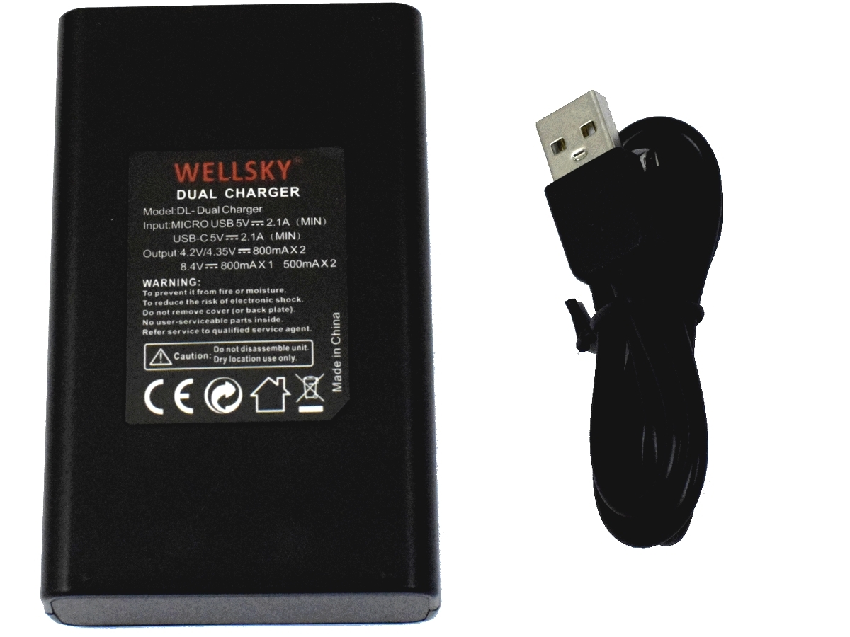 新品 SONY ソニー NP-FW50 用 USB 急速 デュアル 互換充電器 バッテリーチャージャー BC-TRW / BC-VW1 純正 互換バッテリーに対応 _純正・互換バッテリーに充電可能