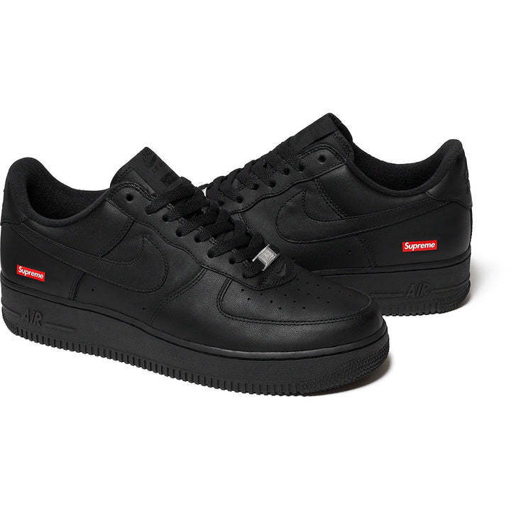 ■新品！【送料無料】Supreme Nike Air Force 1 Low Black US7.5■シュプリーム ナイキ エアフォース 25.5cm 黒色_画像1