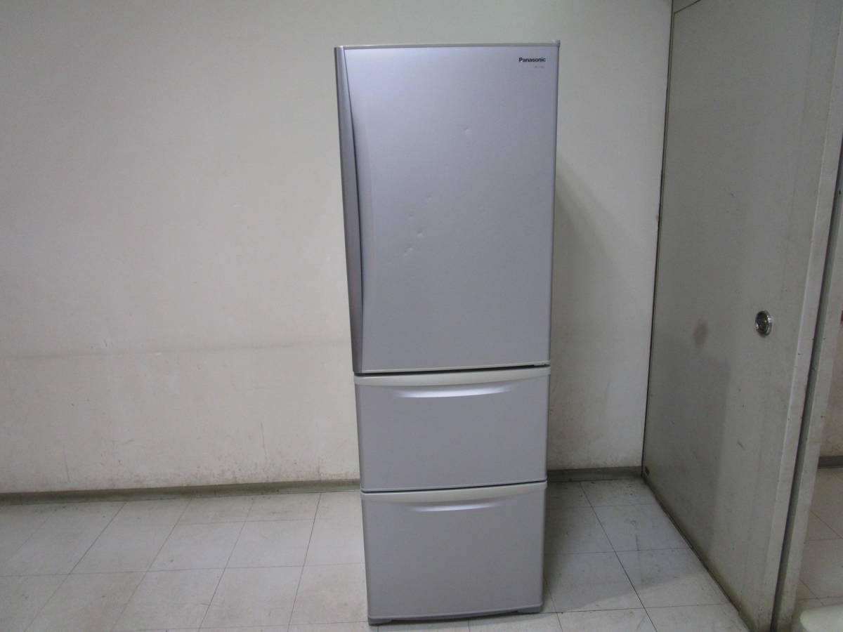 M958★パナソニック　冷蔵庫365L　NR-C379M-S　2010年製★稼働中古品