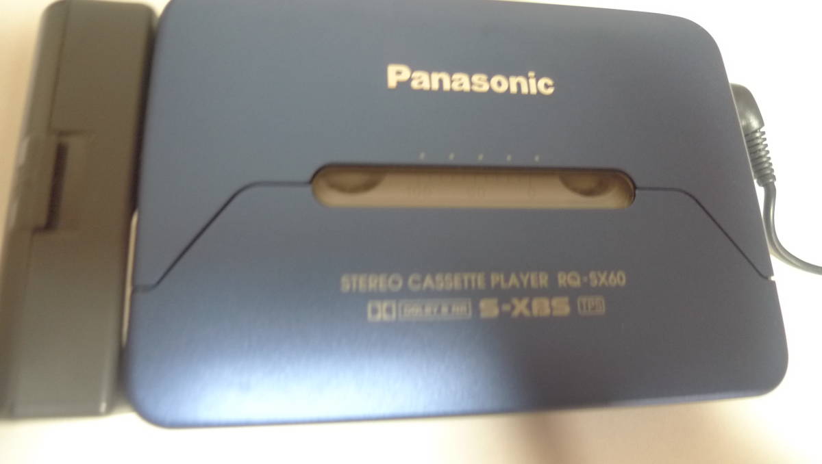 パナソニック RQ-SX60 カセットプレーヤー ★動作品(美品) Yahoo!オークション - 極美品 PANASONIC RQ-SX60 テ-プ走行不可