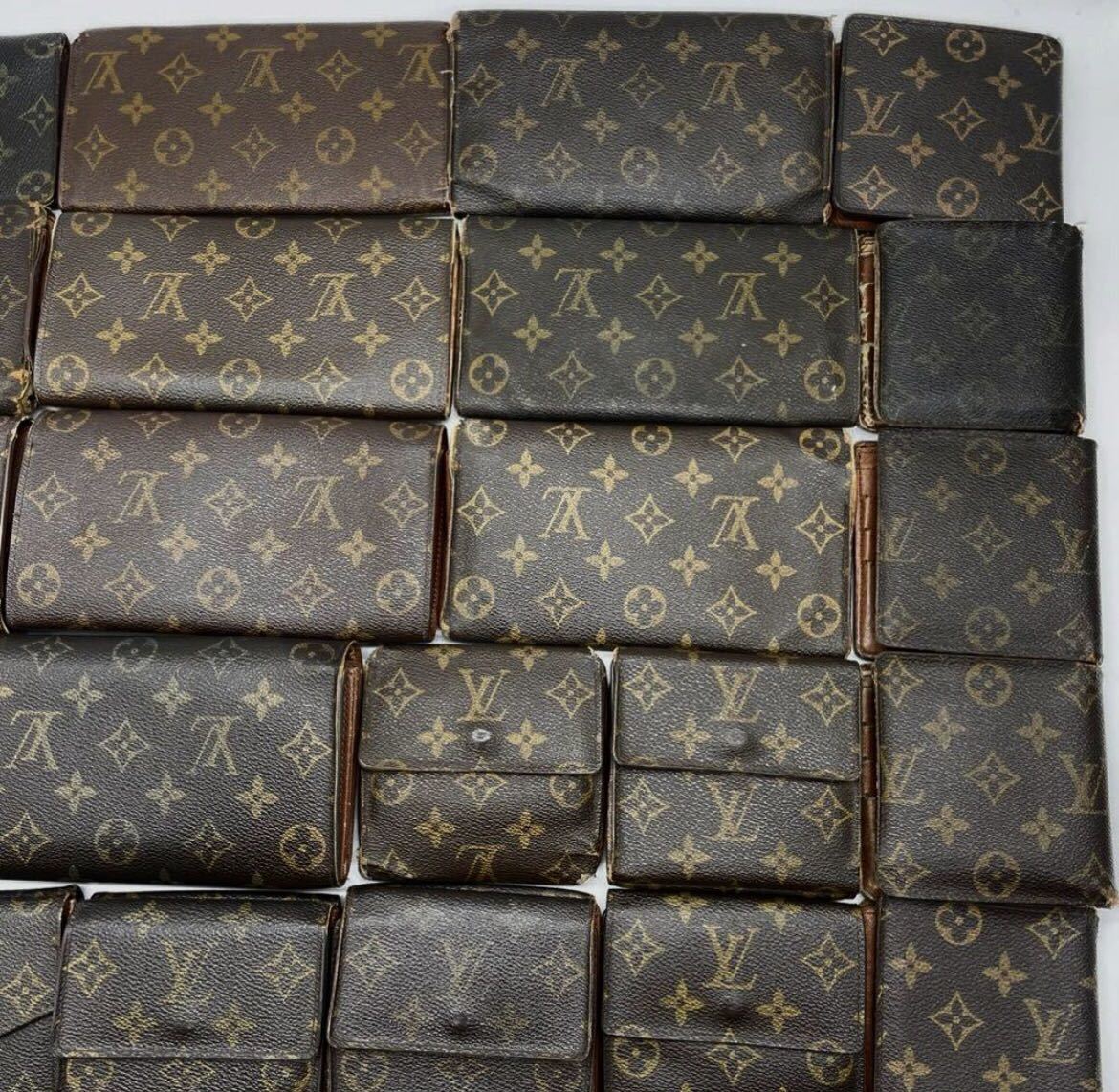 1円《超豪華30点セット》ルイヴィトン LOUISVUITTON まとめ売り 正規品 モノグラム 長財布 折り財布 ポルトフォイユ ポルトモネ 等 大量_画像8