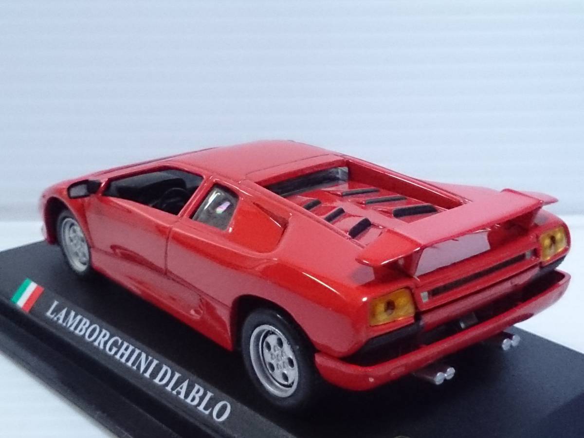 ○25 決定版 週刊デル・プラド カーコレクション No.25 ランボルギーニ ディアブロ LAMBORGHINI DIABLO マガジン スペックカード付_画像10