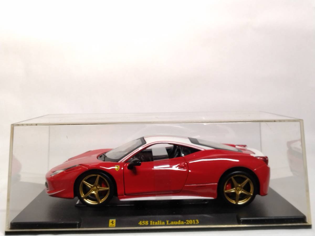 ●37 DeA デアゴスティーニ 隔週刊レ・グランディ・フェラーリ・コレクション Le Grandi Collection No.37 Ferrari 458 Italia Lauda-2013の画像1