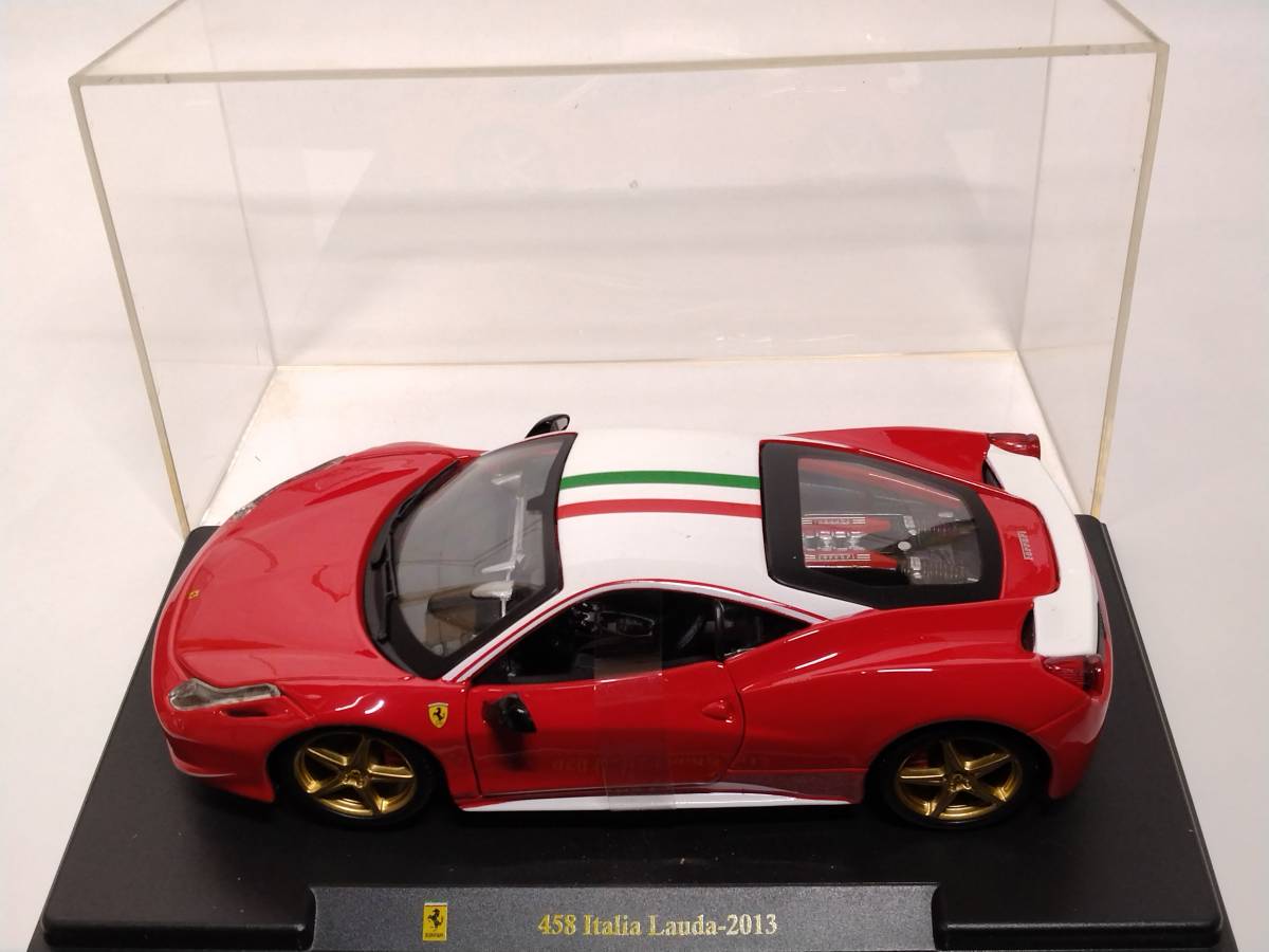 ●37 DeA デアゴスティーニ 隔週刊レ・グランディ・フェラーリ・コレクション Le Grandi Collection No.37 Ferrari 458 Italia Lauda-2013の画像3