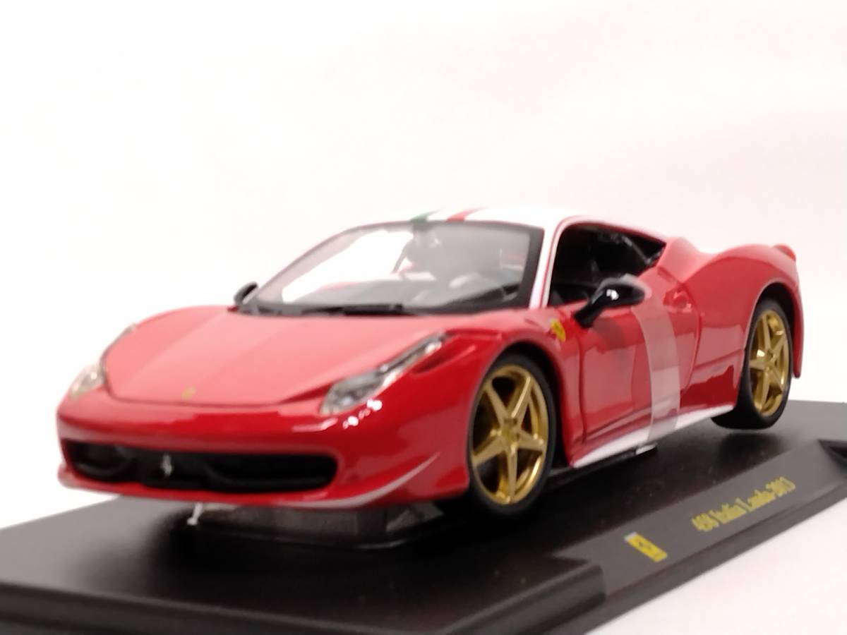 ●37 DeA デアゴスティーニ 隔週刊レ・グランディ・フェラーリ・コレクション Le Grandi Collection No.37 Ferrari 458 Italia Lauda-2013の画像5